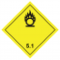 placa adr peligro clase 5.1