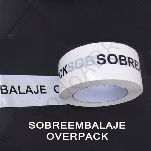 Cinta Sobreembalaje overpack en rollos de precinto adhesivo