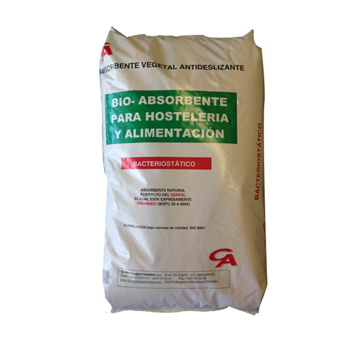 Absorbente Serrín bacteriostático